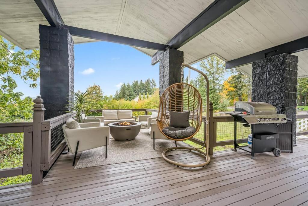 22 Acres Home With Hot Tub Minutes From Ilana Casino Ridgefield Exterior photo